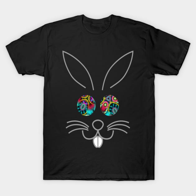 Cute Animal Face Bunny Rabbit Costume T-Shirt T-Shirt by creativeminds